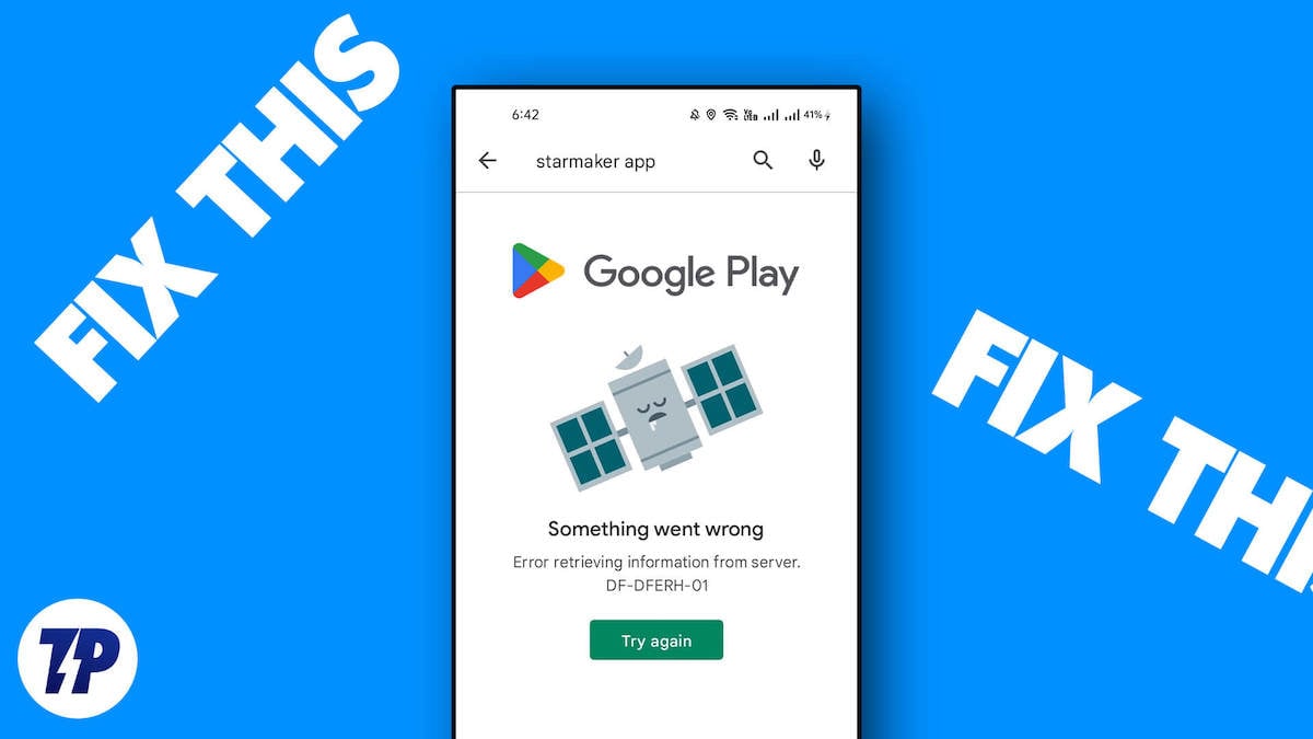 corriger l'erreur quelque chose a mal tourné sur le google play store