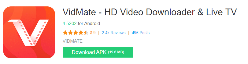 Vidmate Para Windows 11