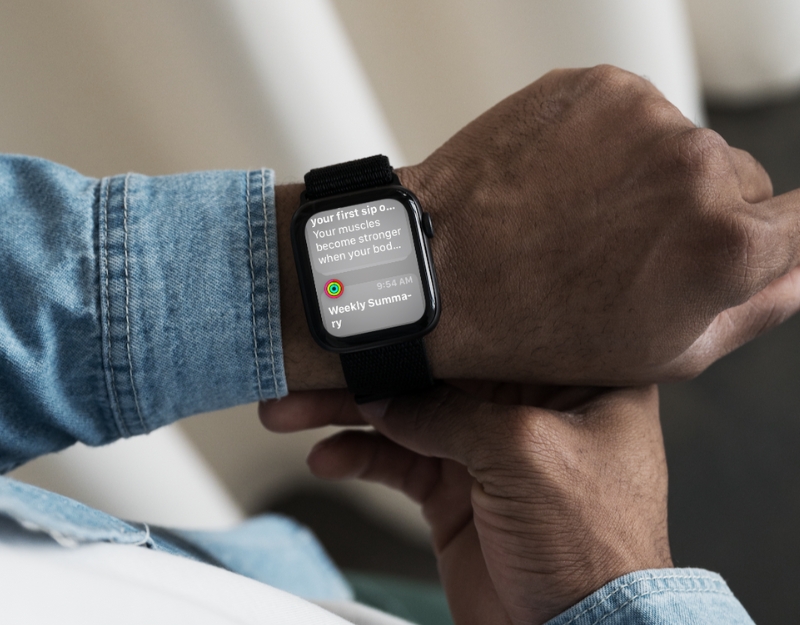riduci le notifiche apple watch