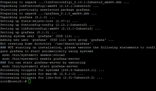 Grafana installieren