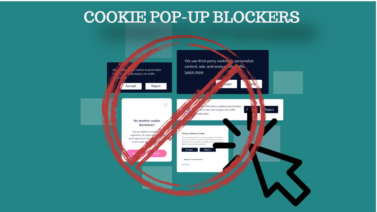 bloqueurs de pop-up de cookies