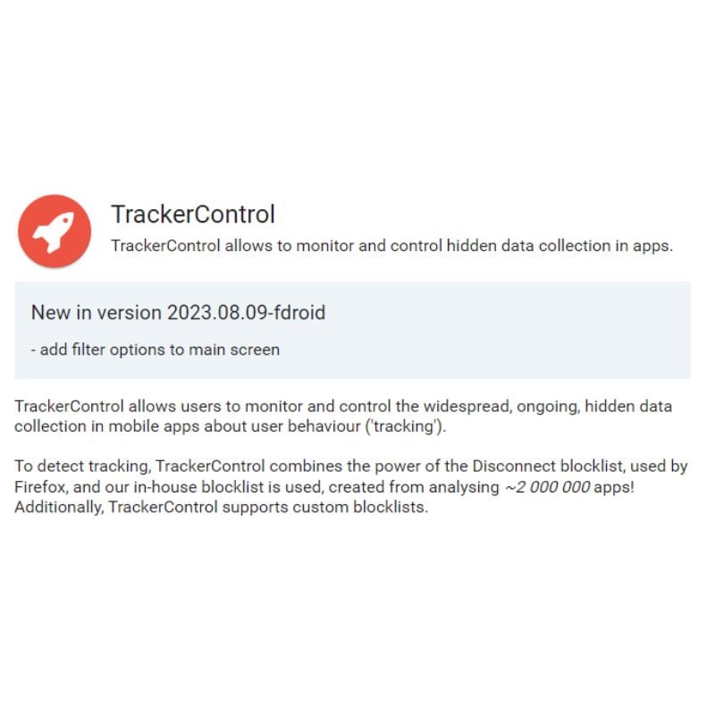 Android用Tracker Controlアプリケーション