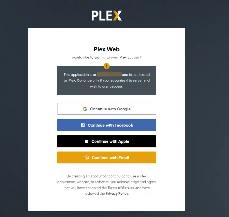 Konfiguration des Plex Media Servers
