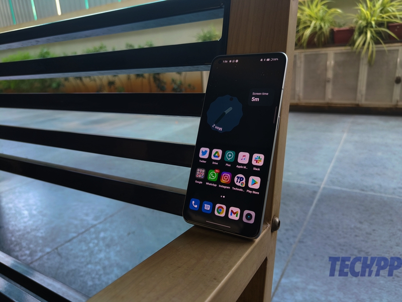 revisión pantalla realme gt2 pro