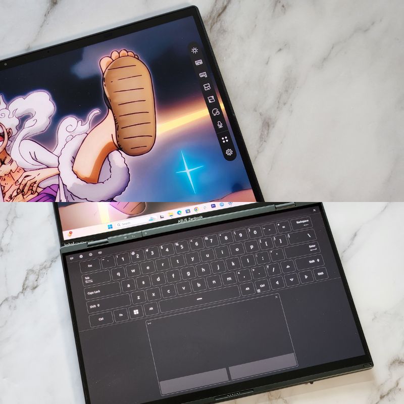astuces logicielles du zenbook duo