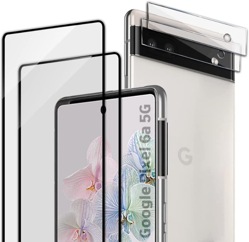 лучшее защитное стекло google pixel 6a black silk