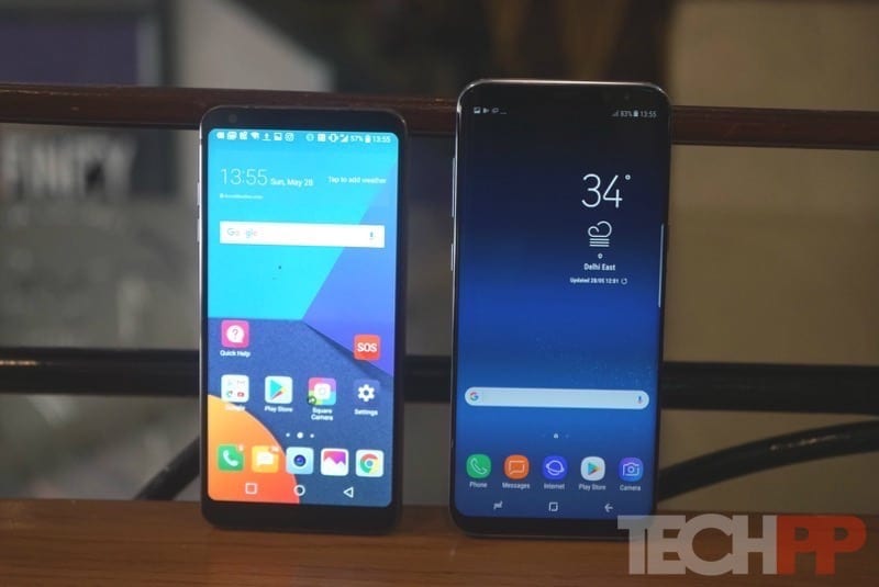 lg g6 review: lg finds a way back to phone love! - lg g6 samsung galaxy s8