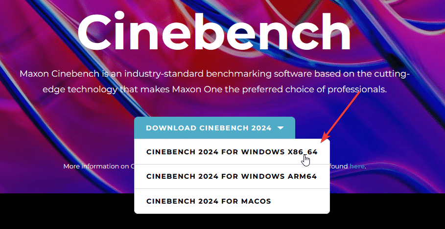 Scarica Cinebench R23