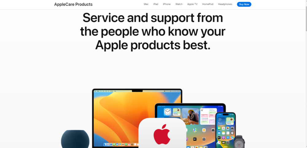 продукты applecare