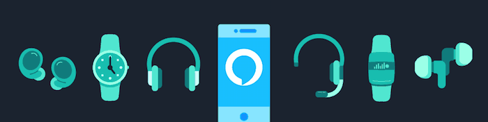 amazon alexa is coming soon to wearables - alexa mobile accessories