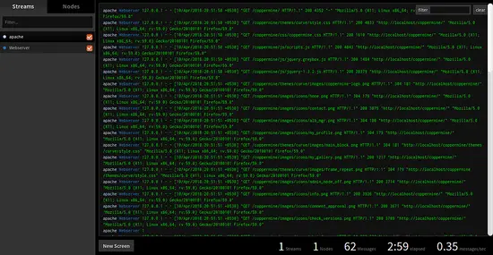 Программное обеспечение для мониторинга логов Log.io в реальном времени