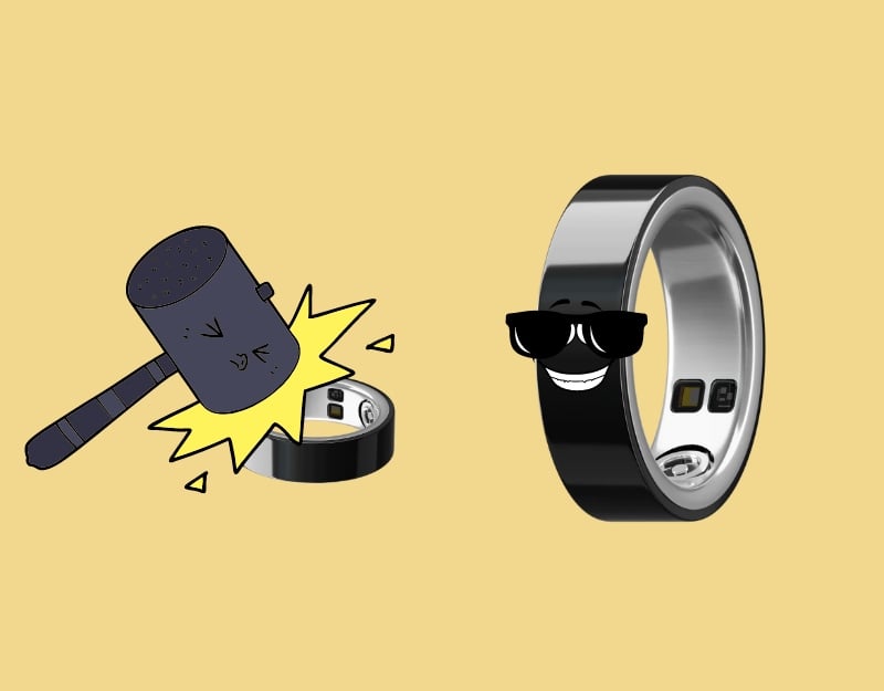 Haltbarkeitstest für Smart Rings