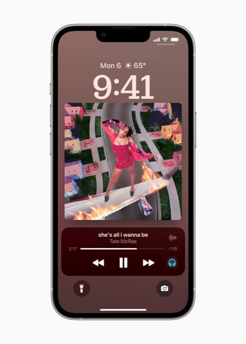 atividades ao vivo ios 16