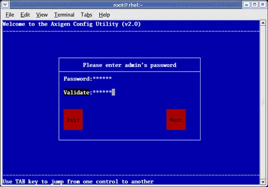 Assistant de configuration AXIGEN