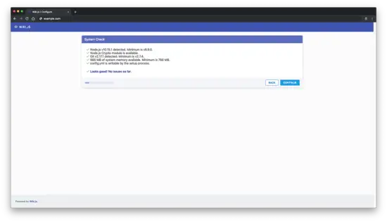Verificação do Sistema