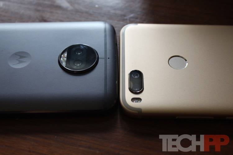 la bataille des caméras doubles à petit budget : moto g5s plus contre xiaomi a1 - comparaison mi a1 moto g5s plus 2