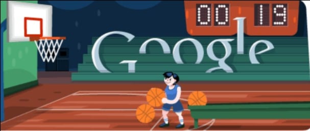 изображение игры google doodle basketball