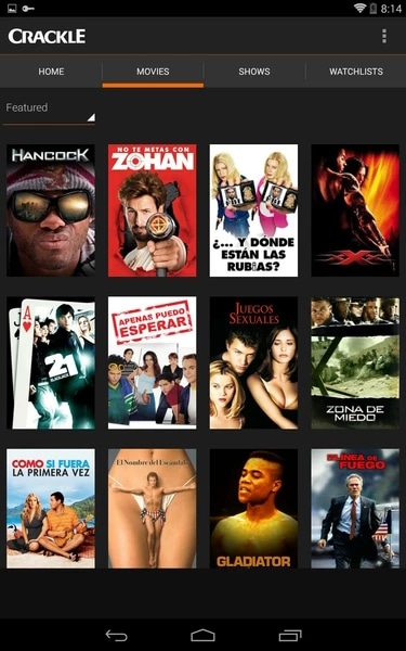 Crackleで無料映画