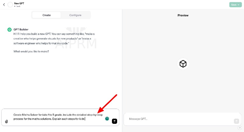 chatgpt solucionador de matemáticas personalizado