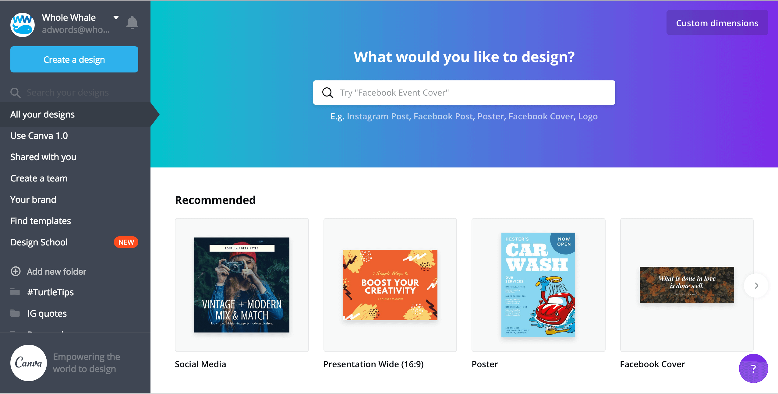 canva- alternativa a photoshop