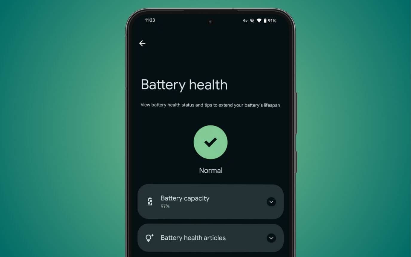 android 16 battery health