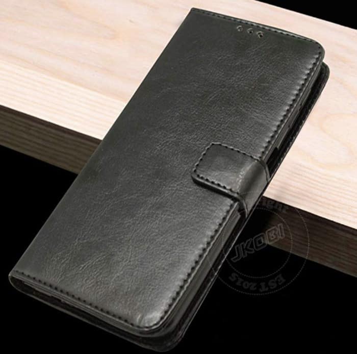 7 beste Hüllen und Cover für das Realme 3i - jkobi premium leder flip case
