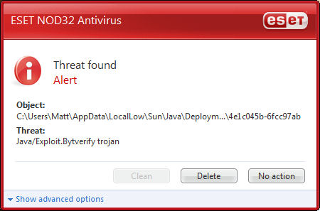 nod32-virus-found