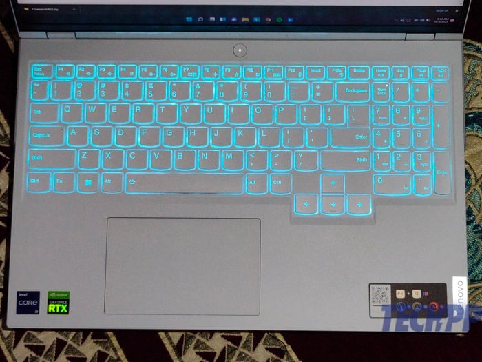 Lenovo Legion 5i Pro Tastatur Touchpad