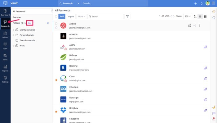lastpass alternativen — zoho vault