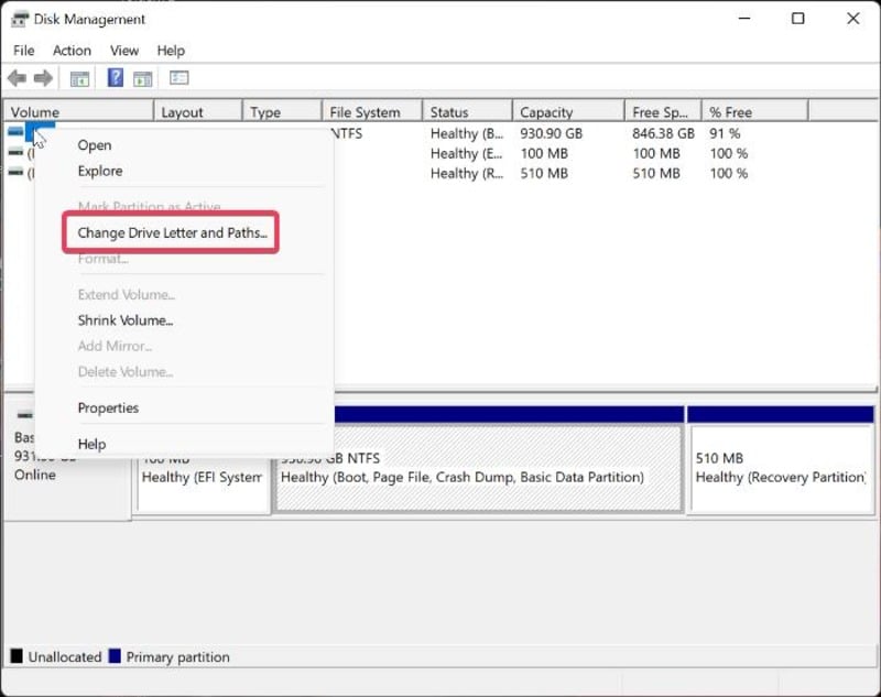 8 Möglichkeiten zur Behebung des Fehlers „Der lokale Gerätename wird bereits verwendet“ in Windows - Laufwerksbuchstaben und -pfad ändern