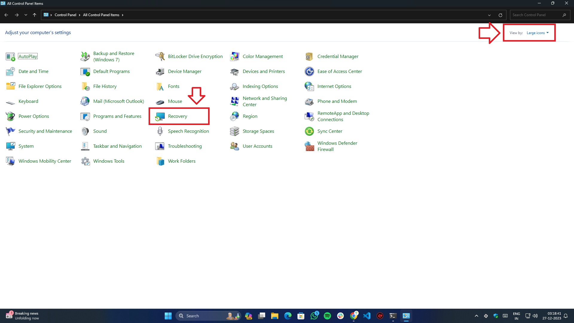 Beheben des Clock Watchdog Timeout unter Windows - Übersicht über die Systemsteuerung