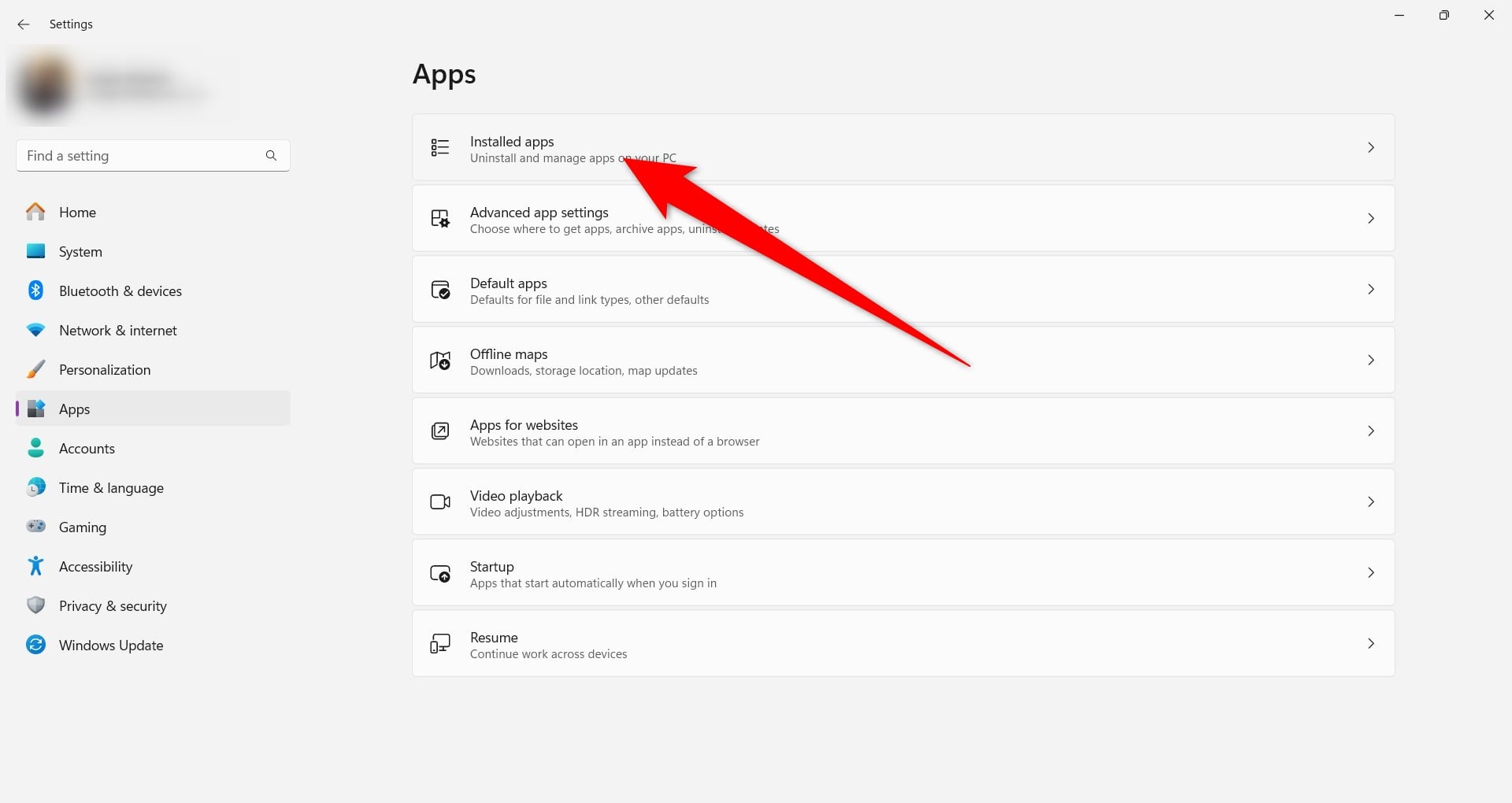 установленные приложения windows 11