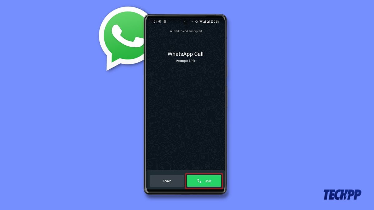 lien d'appel whatsapp