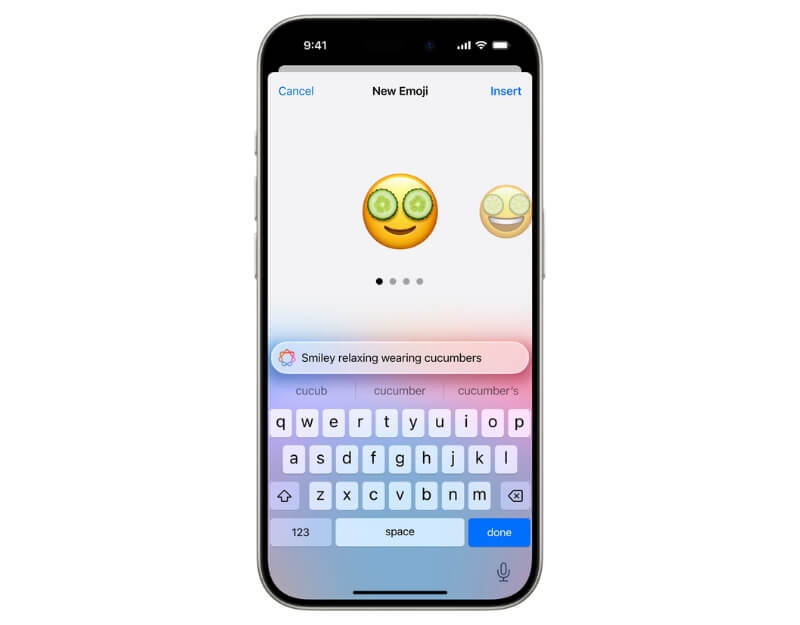 Genmojiを使用して画像を生成する