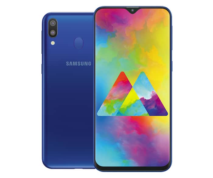 samsung présente le galaxy m10 et le galaxy m20 pour rivaliser avec xiaomi et d'autres - samsung m20 bleu