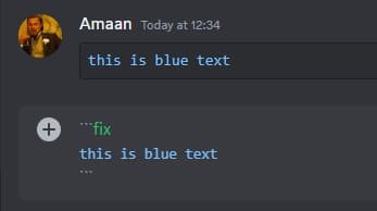 Texto de color en Discord