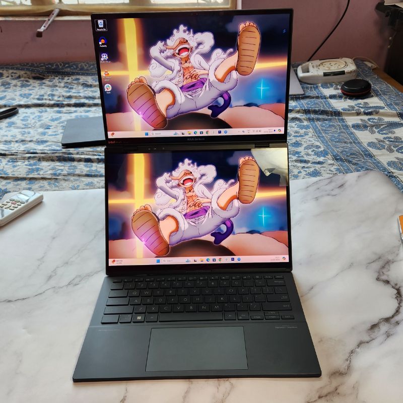 mode empilé sur zenbook duo