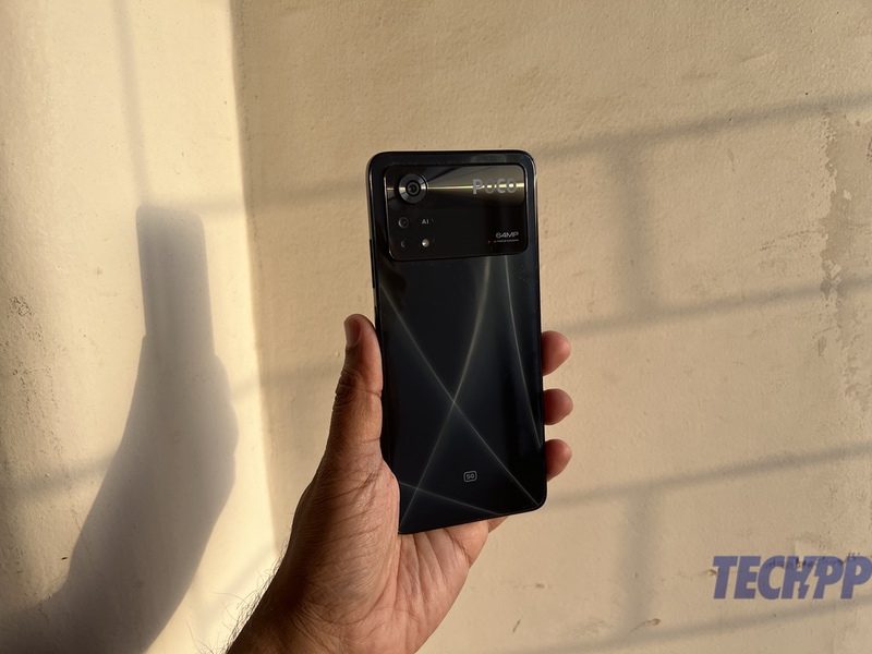 avis poco x4 pro design