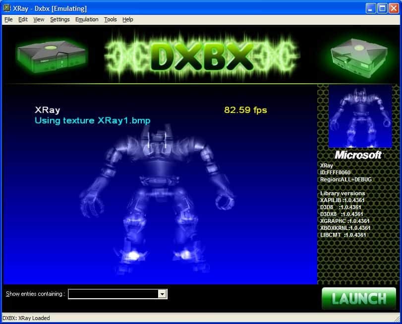 DXBX 에뮬레이터 -xbox 에뮬레이터 