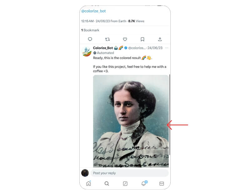 цветной twitter bot