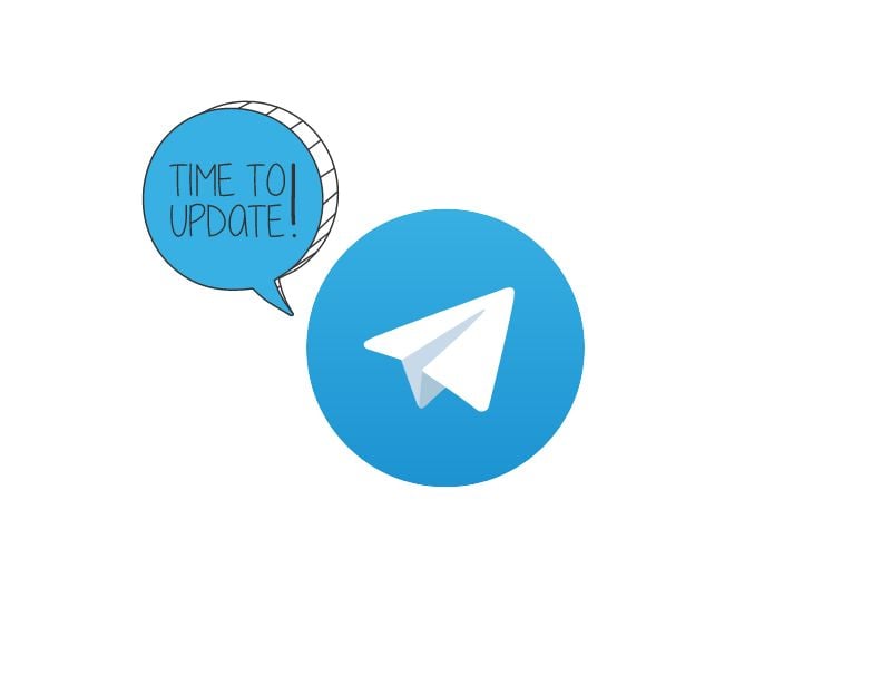 aggiorna l'app telegram