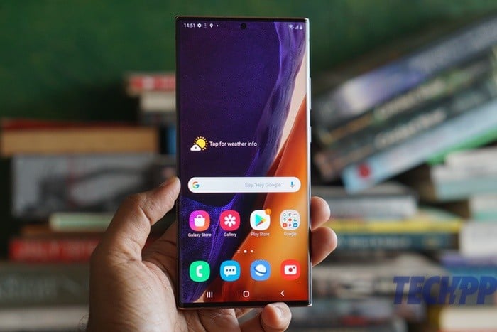 critique samsung galaxy note 20 ultra