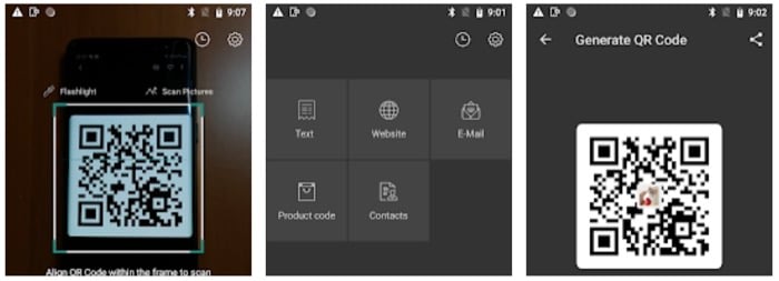 qr code reader generator