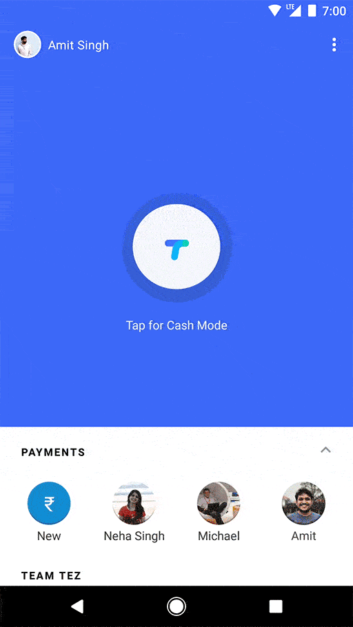 comment utiliser google tez pour envoyer et recevoir de l'argent en inde - expéditeur google tez