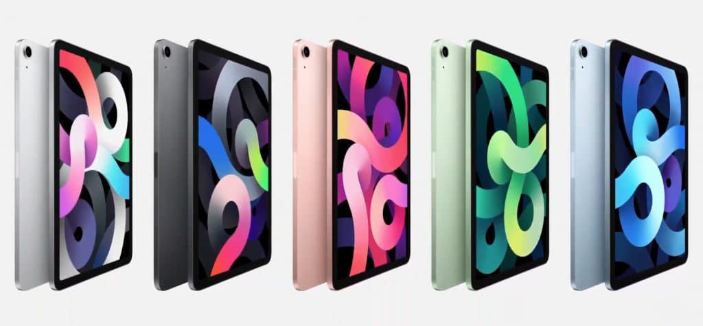 iPad Air 4の色