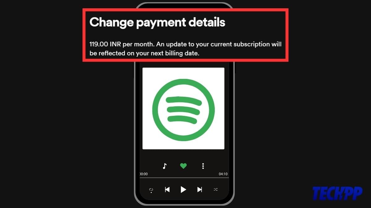 come cambiare metodo di pagamento su spotify