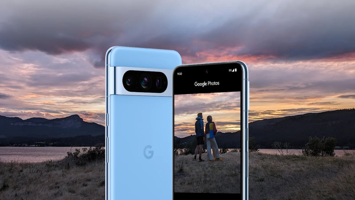 google photos en la serie pixel 8