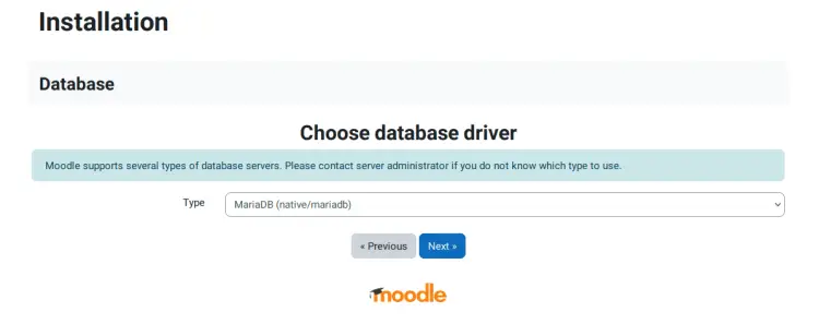 mariadb database driver