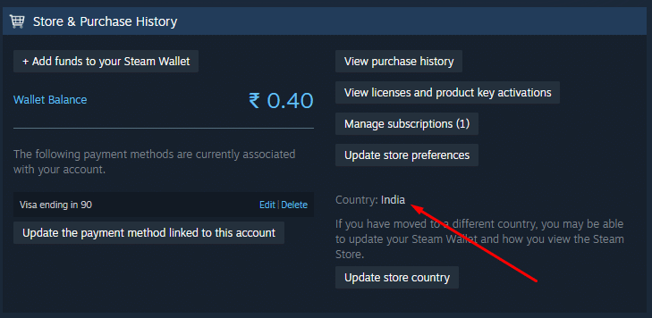 Steam Store Land