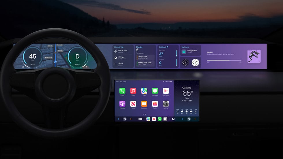 recursos do carplay ios 16